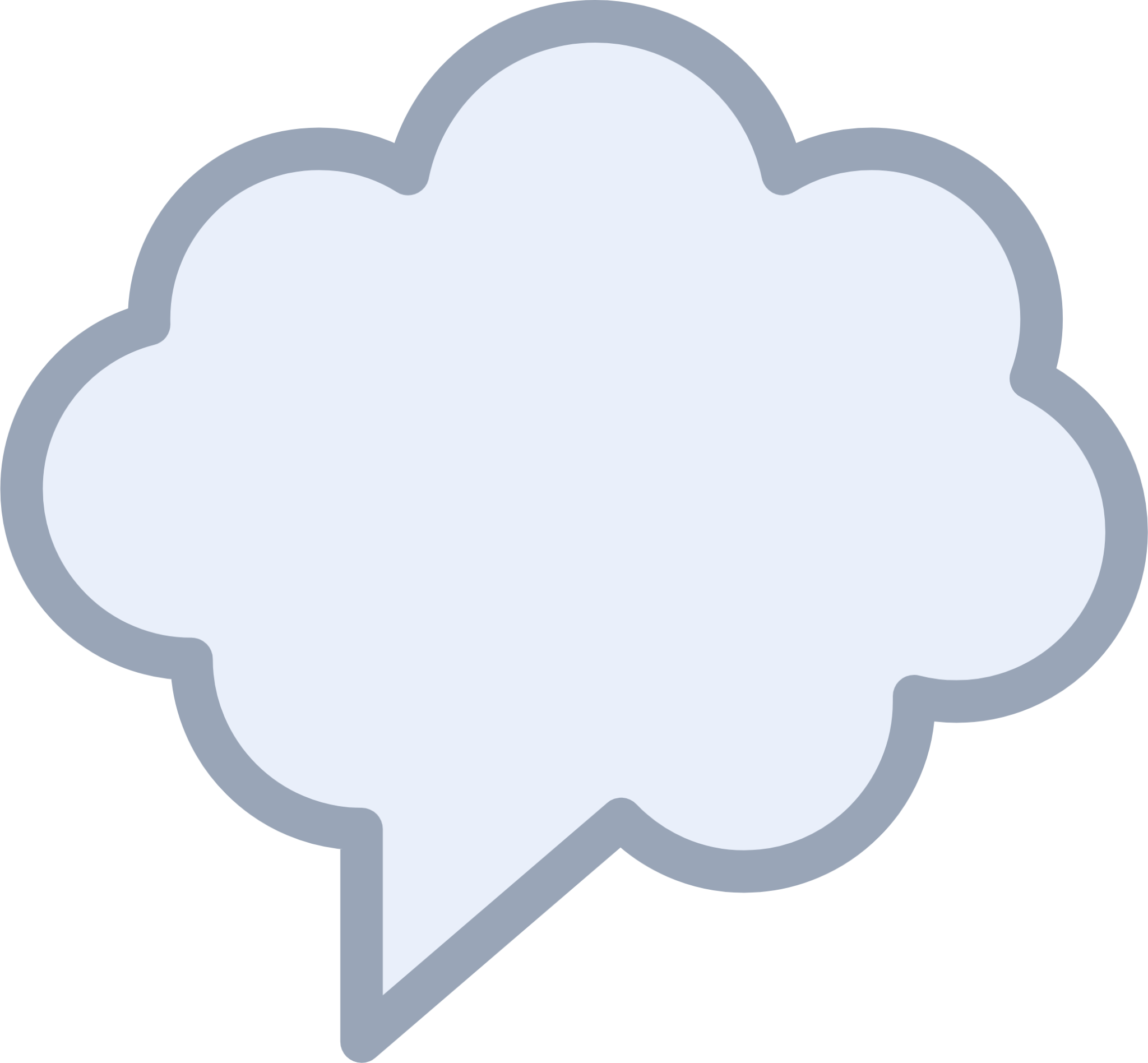 chat cloud icon