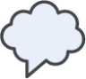 chat cloud icon