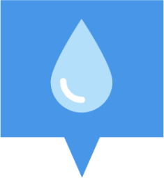 chat drop icon