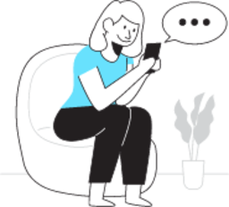 Chatting illustration