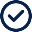 check circle line system icon
