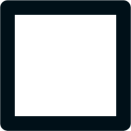 checkbox blank line icon