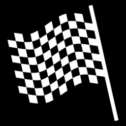checkered flag icon