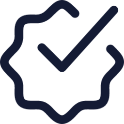 checkmark badge icon