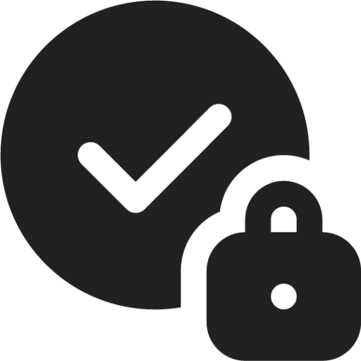 Checkmark Lock icon