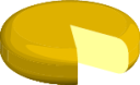 cheese wheel icon