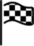 chequered flag emoji