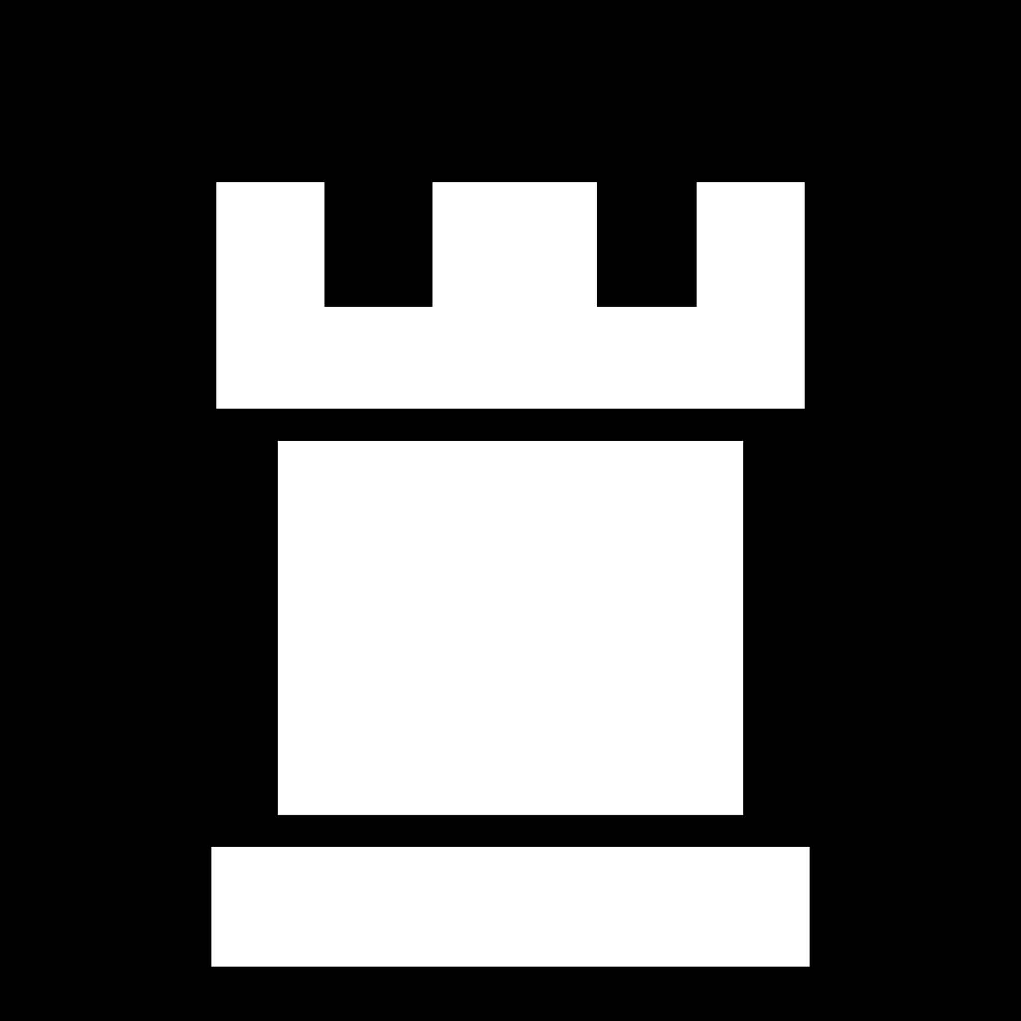 chess rook icon