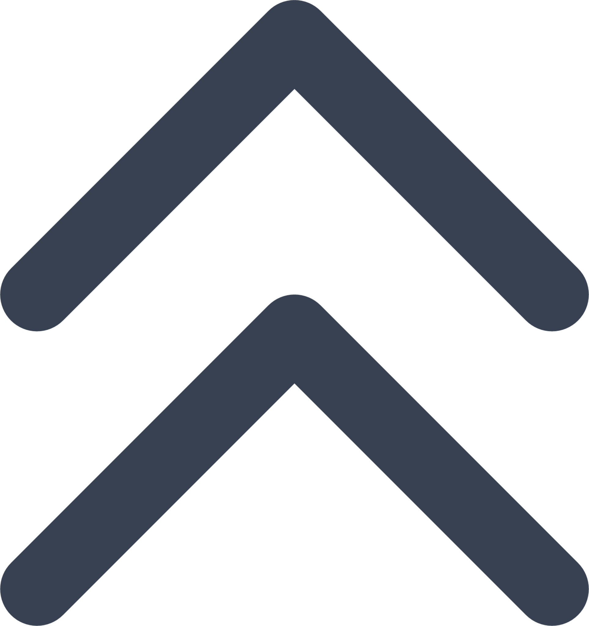 chevron double up icon