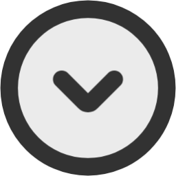chevron down circle icon