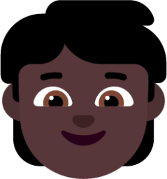 child dark emoji