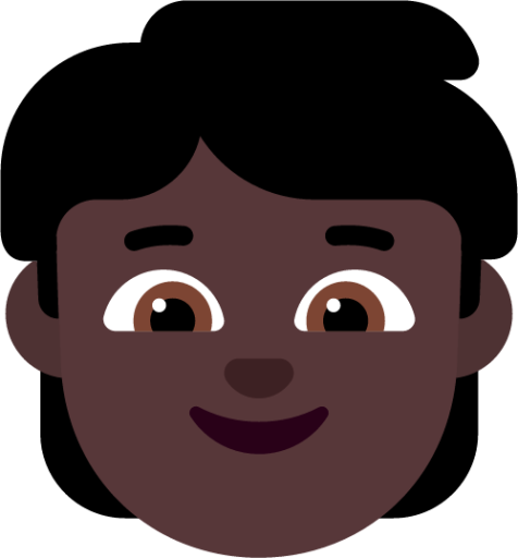 child dark emoji