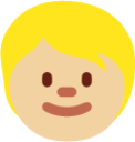 child: medium-light skin tone emoji