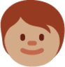 child: medium skin tone emoji