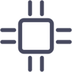 chip ai artificial intelligence icon