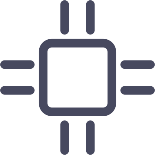 chip ai artificial intelligence icon