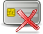 chipcard disabled icon