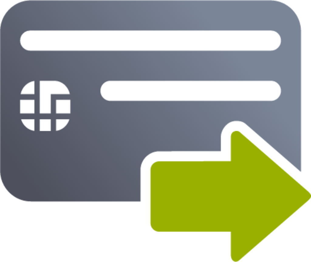 chipcard export icon