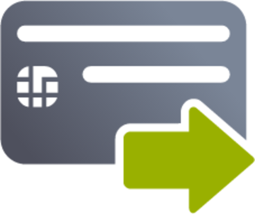 chipcard export icon