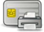 chipcard print icon