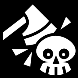 chopped skull icon