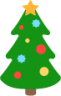 Christmas tree emoji