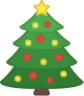 Christmas tree emoji