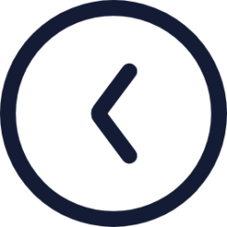 circle arrow left icon