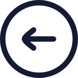 circle arrow left icon