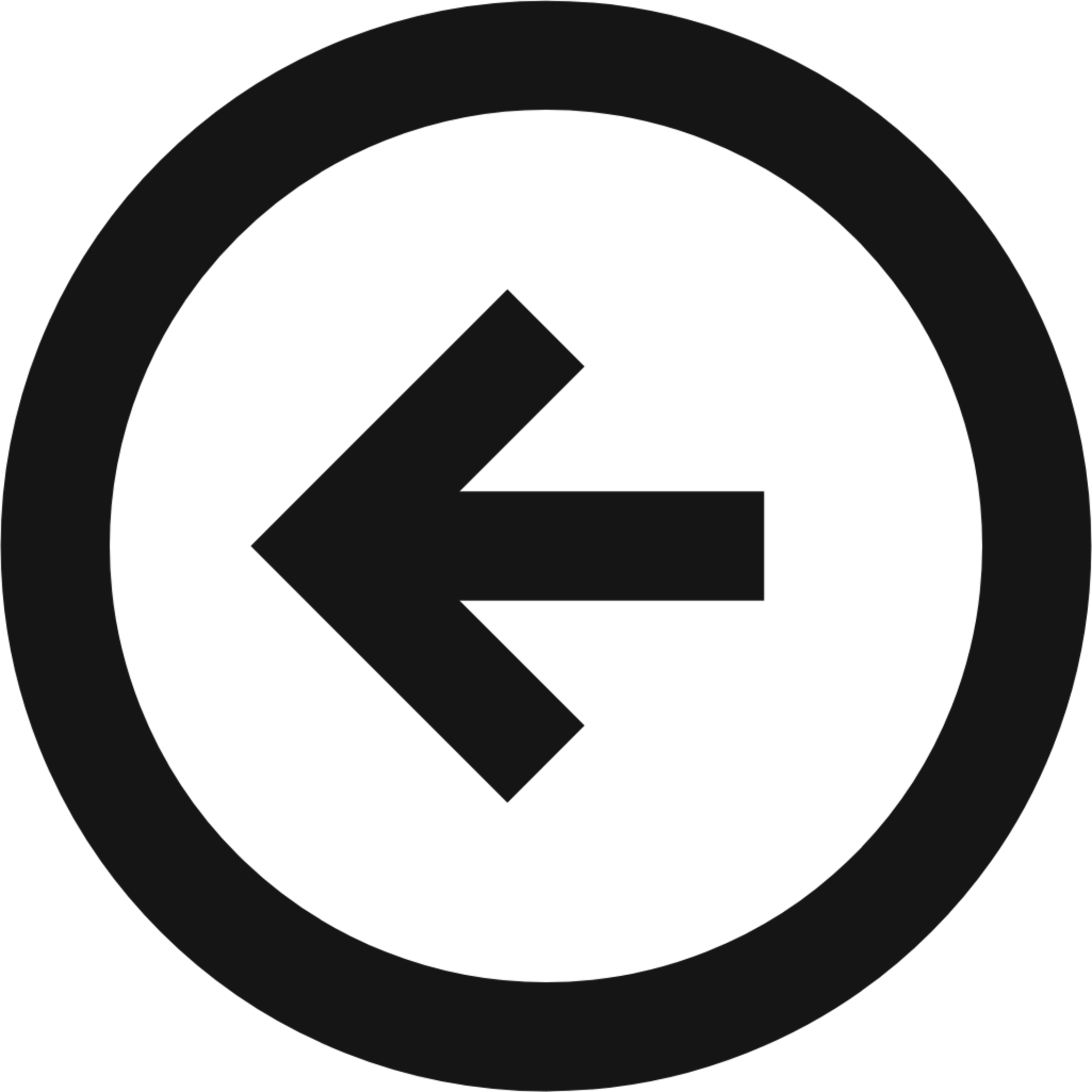 Circle Arrow Left icon