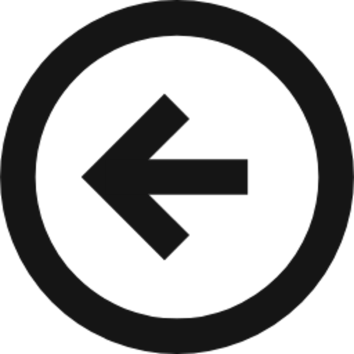 Circle Arrow Left icon