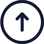 circle arrow up icon