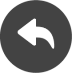 circle backward icon