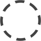 circle drashed icon