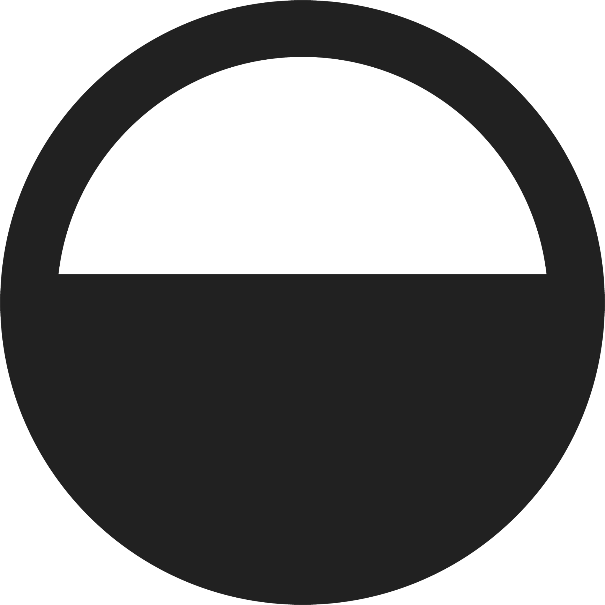Circle Half Fill icon