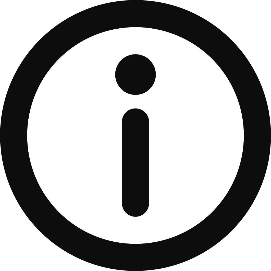 circle information icon