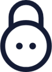 circle password icon