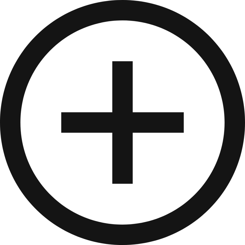 circle plus icon