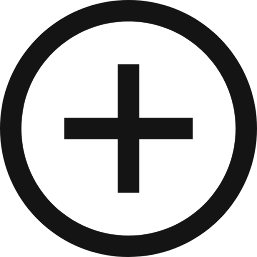 circle plus icon