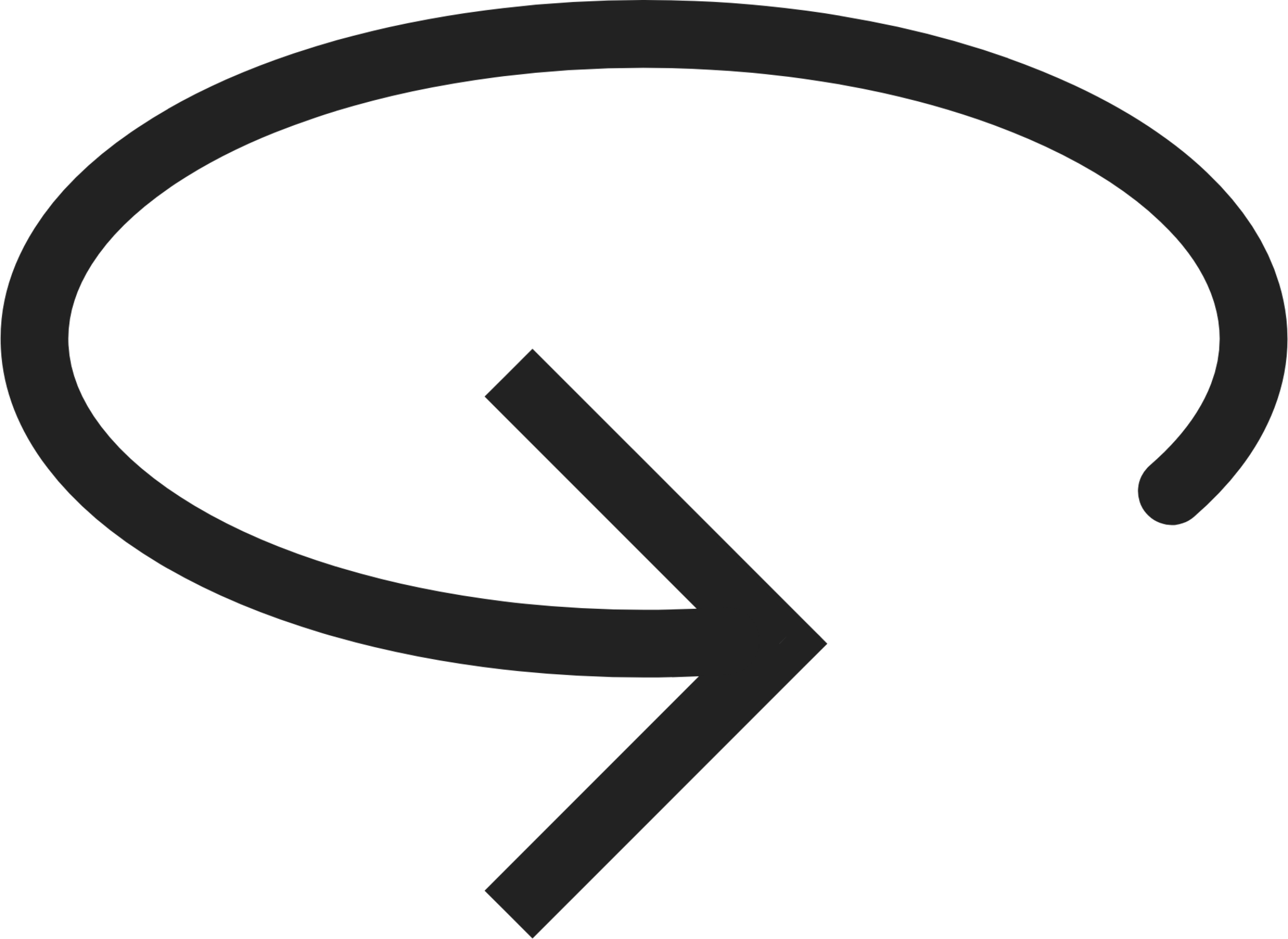 circle right light icon