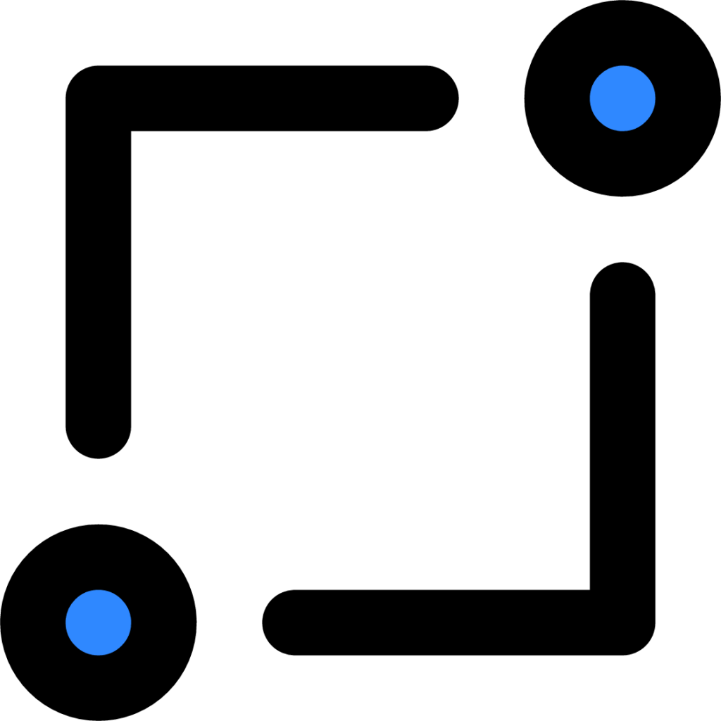 circle two line icon