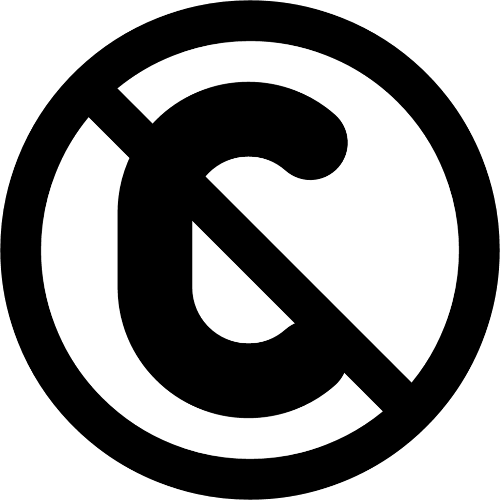 circled c with overlaid backslash emoji