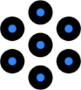 circles seven icon