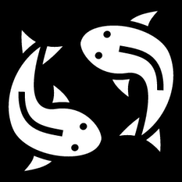 circling fish icon