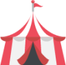 circus tent emoji