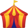 circus tent emoji