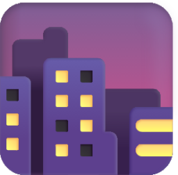 cityscape at dusk emoji