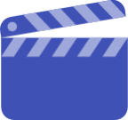 clapperboard icon