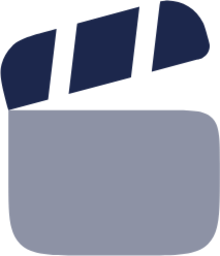 Clapperboard Open icon