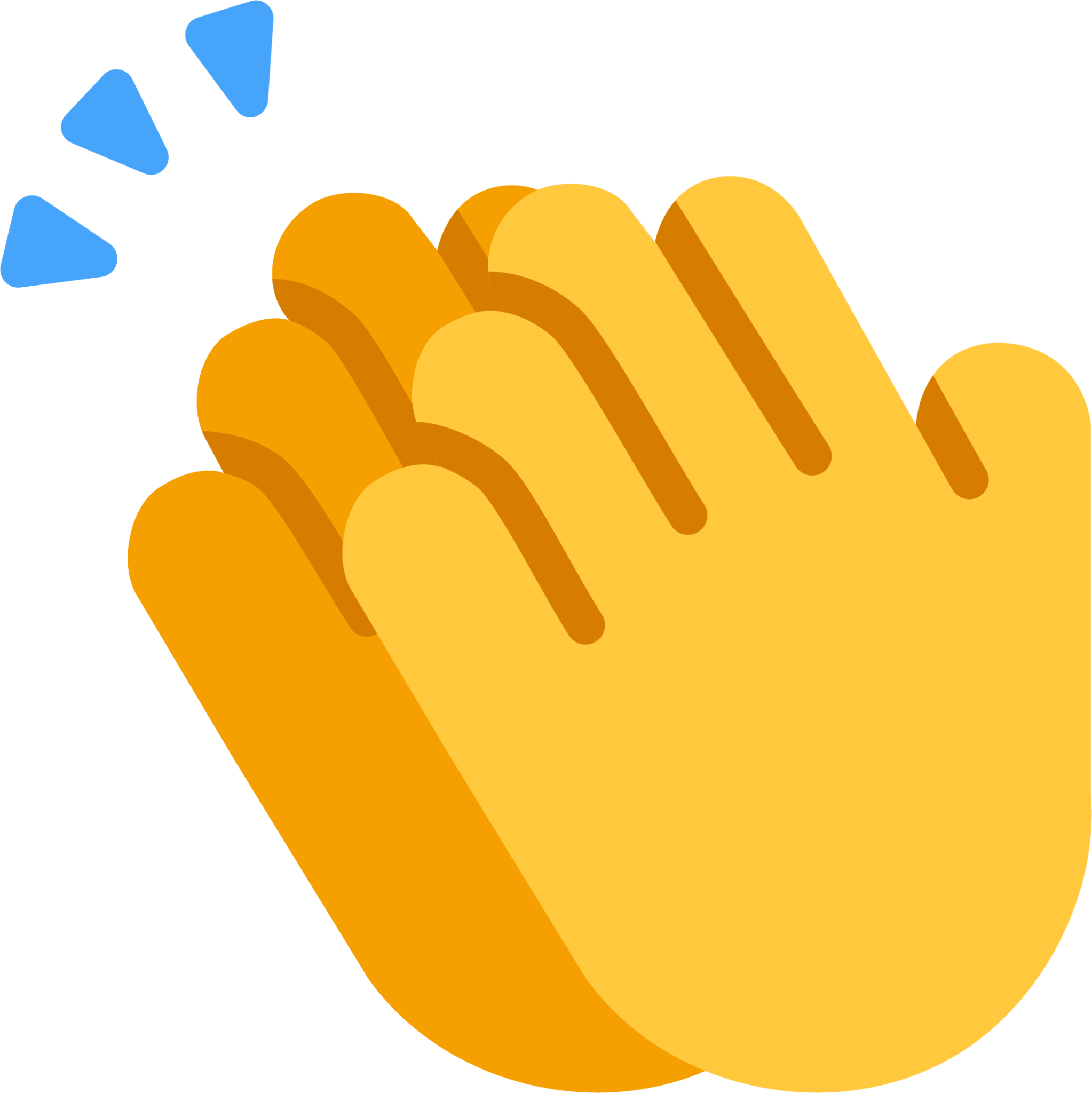 clapping hands default emoji